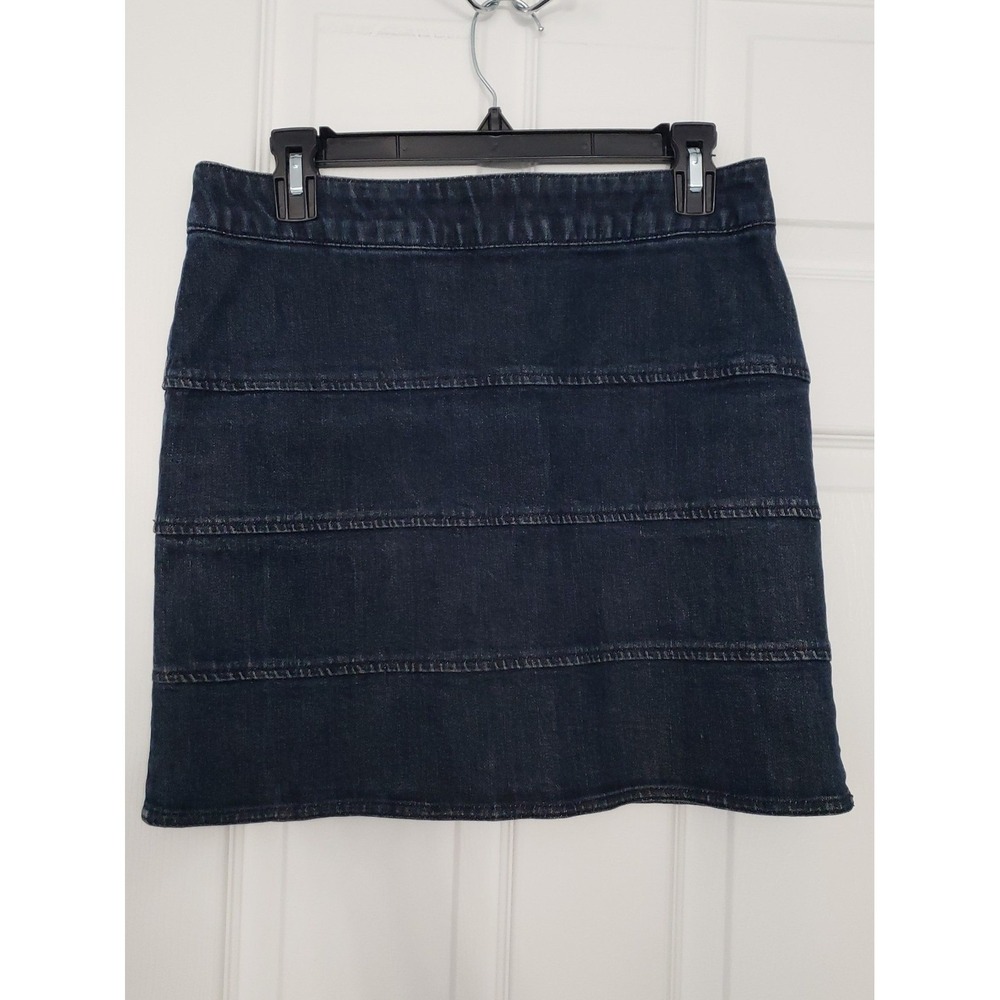New York & Co Womans Mini Drnim Skirt Size 2